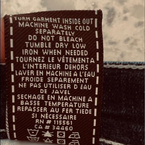 7 For All Mankind Bootcut Jeans Size 27 - Picture 6 of 11